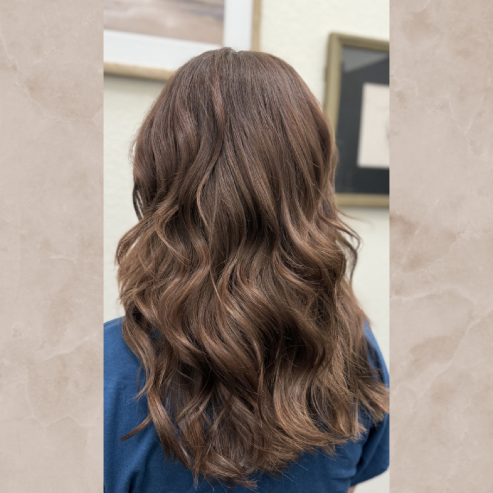 Custom Color (Root Touch-Up + Highl at Salt+Soul Studio in San Antonio, TX