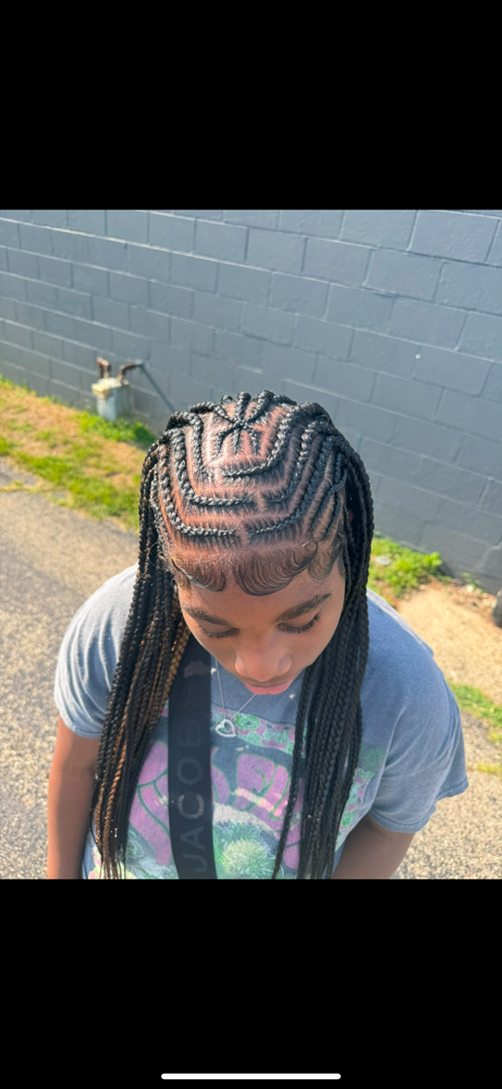 Medium Fulani Braids