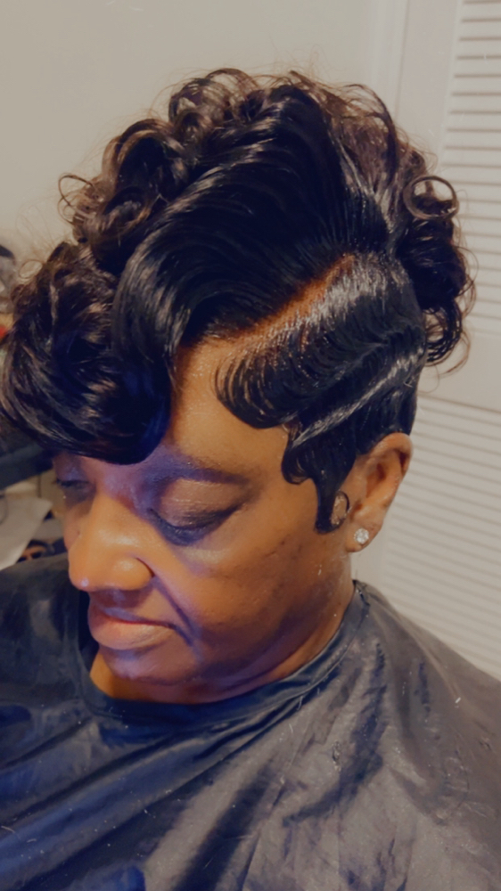 Short Cut Quick Weave With Closure