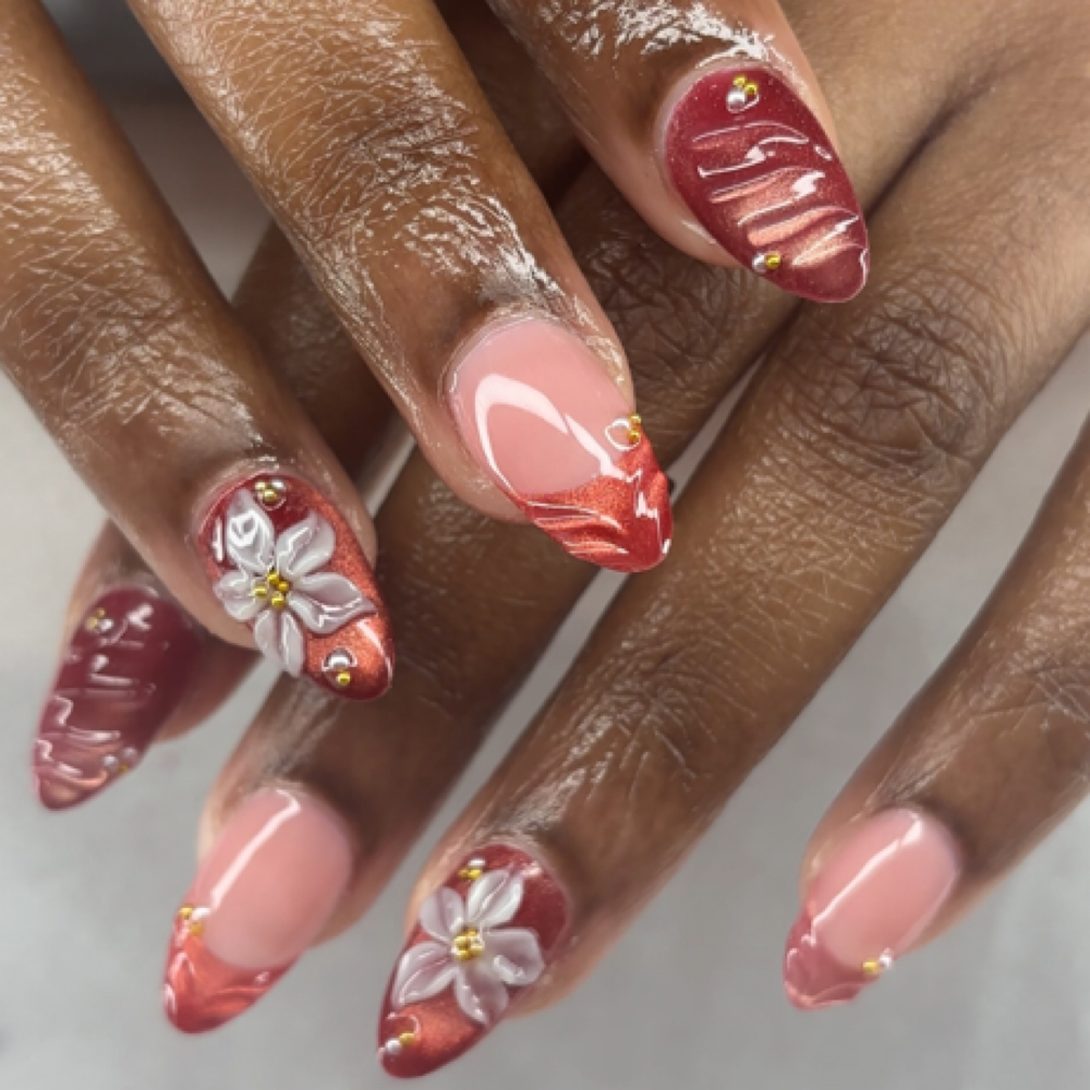 Design Tier 3 at Nail Therapy by Bri in Miramar, FL