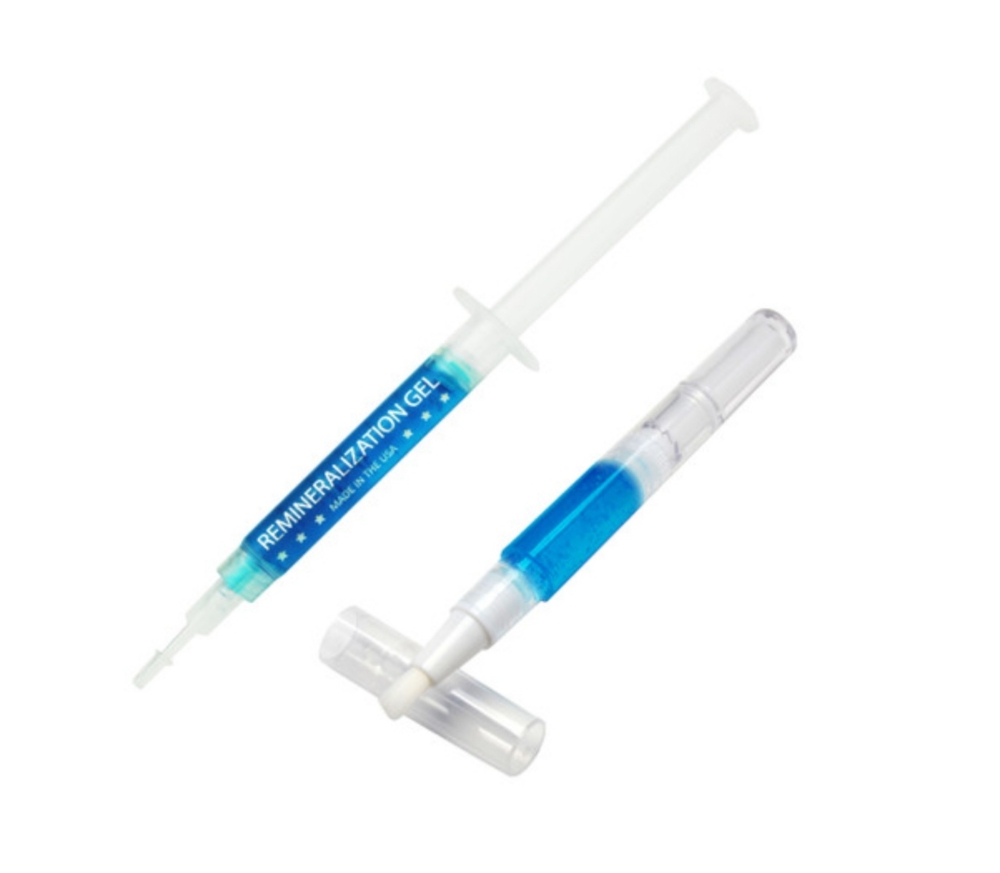 Remineralizing syringe