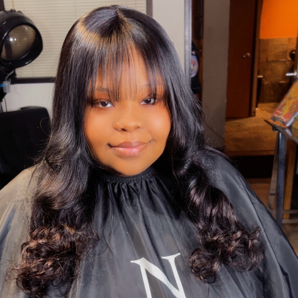 LACE  CLOSURE SEWIN QUICK WEAVE at NERDY GIRL BEAUTY STUDIO ✨✨ in 48034