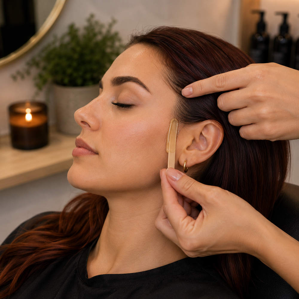 Sideburn Wax at Laughing Crow Salon in Eugene, OR