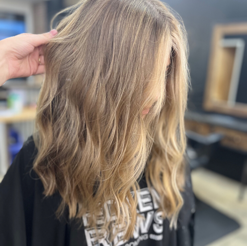 Face Frame Highlight at Hair by Alyssa in Endwell, NY