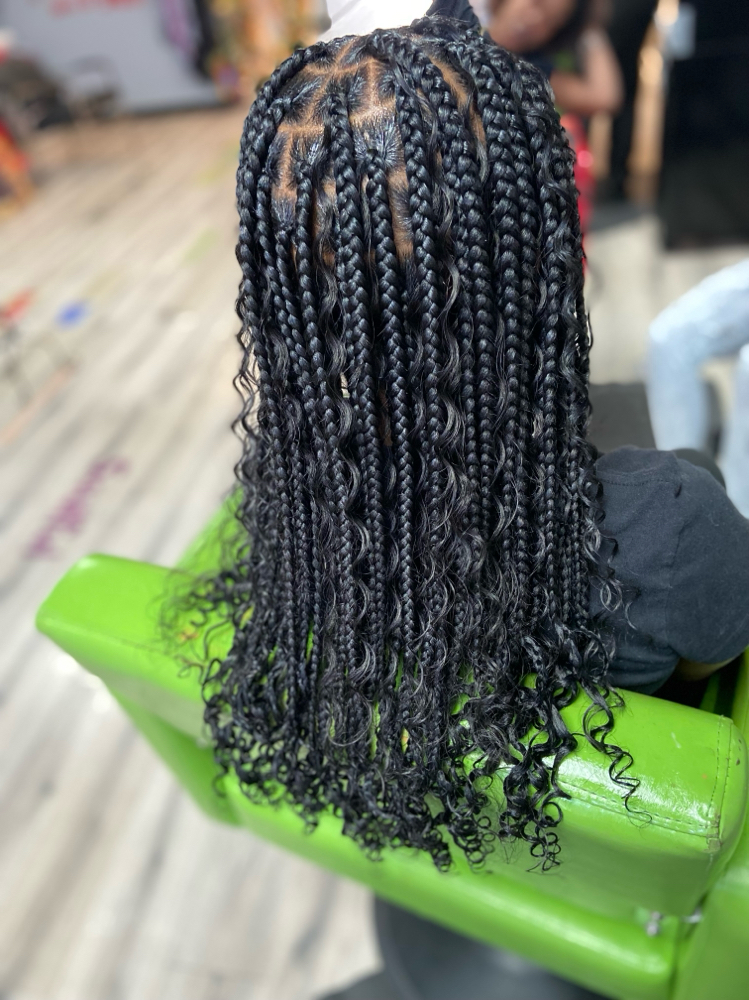 Boho Knotless Midback