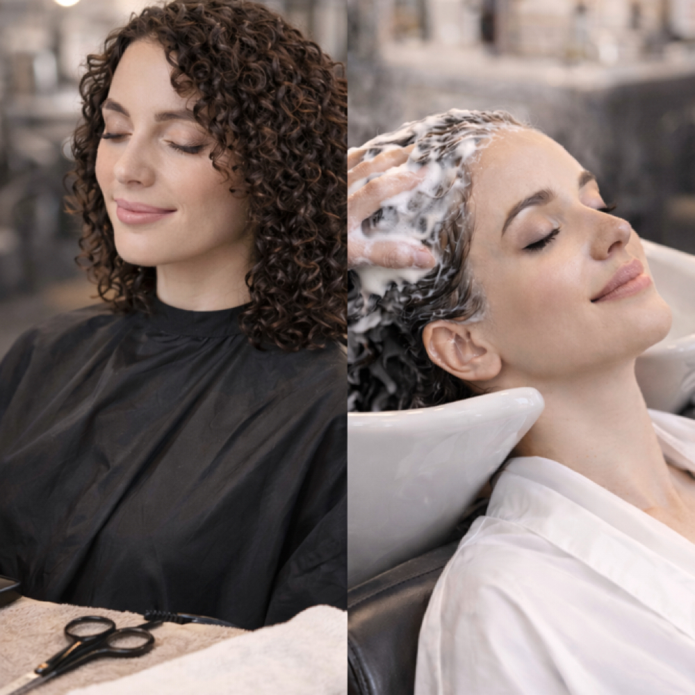 Custom Curly Haircut w/ Shampoo at WAVE Hair Studio in Beaver Dam, WI