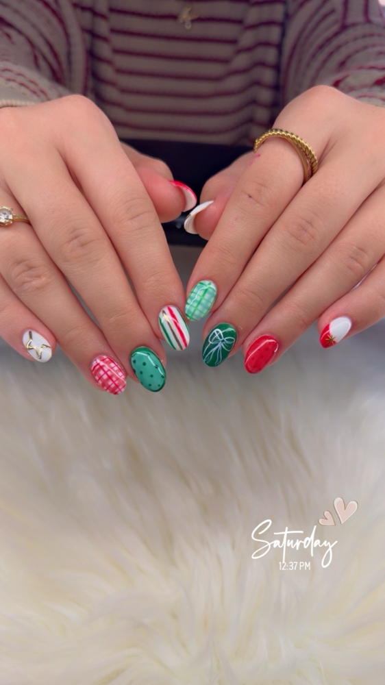 Builder Gel at Sandy's nail art studio in Monticello, KY