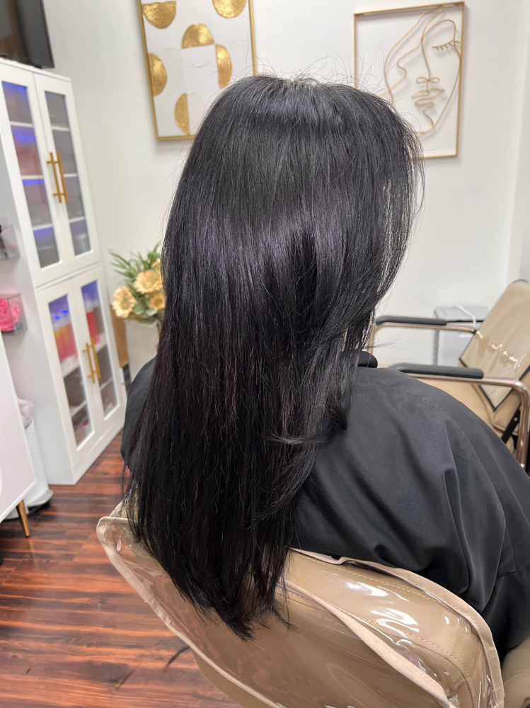 Solid All Over Color at Eternal Hair Salon in San Antonio, TX