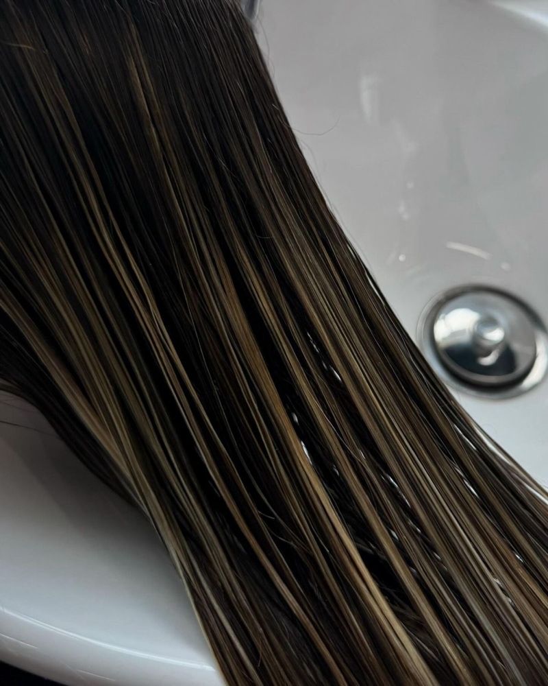 Partial Custom Highlights/Balayage at Honeyhues.la in Sherman Oaks, CA