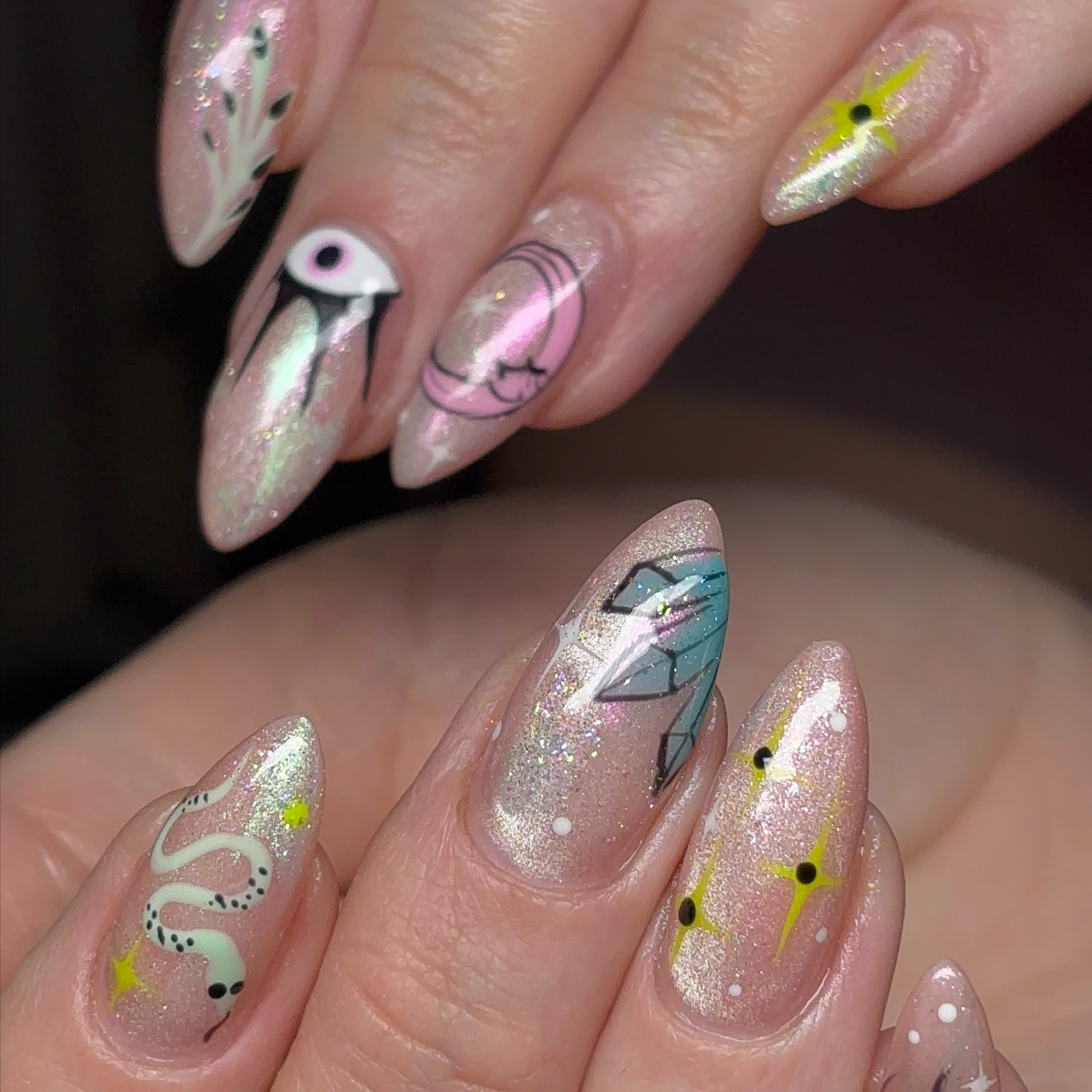 Builder Gel - Nail art of choice at The Virtual Nail Shop in Chesapeake, VA