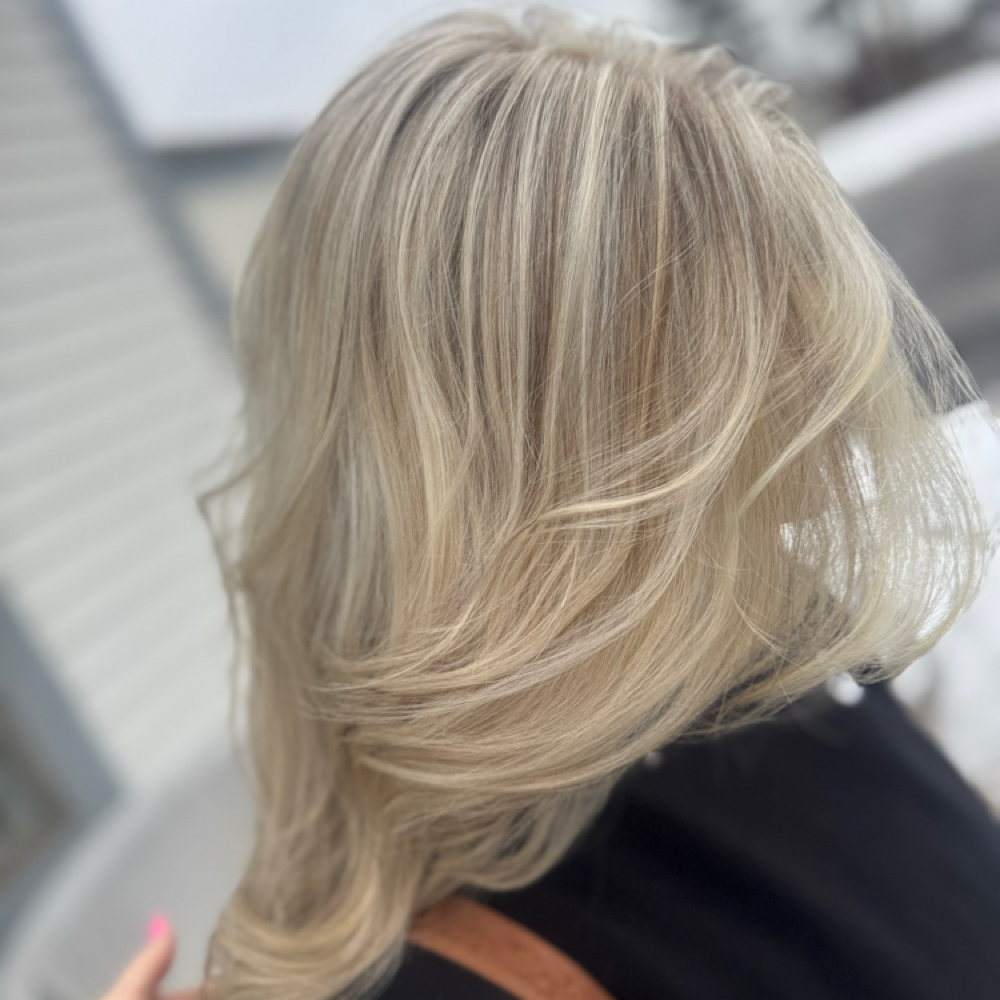 Custom Color at Small Town Glam Salon & Spa in Bethel, OH