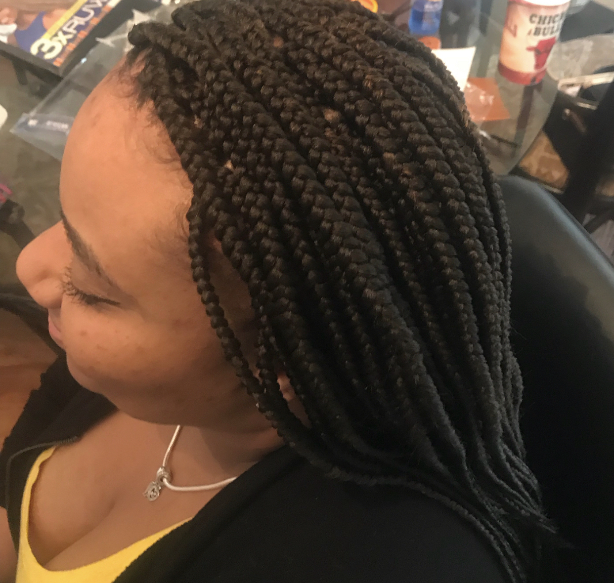 Smedium Box Braids