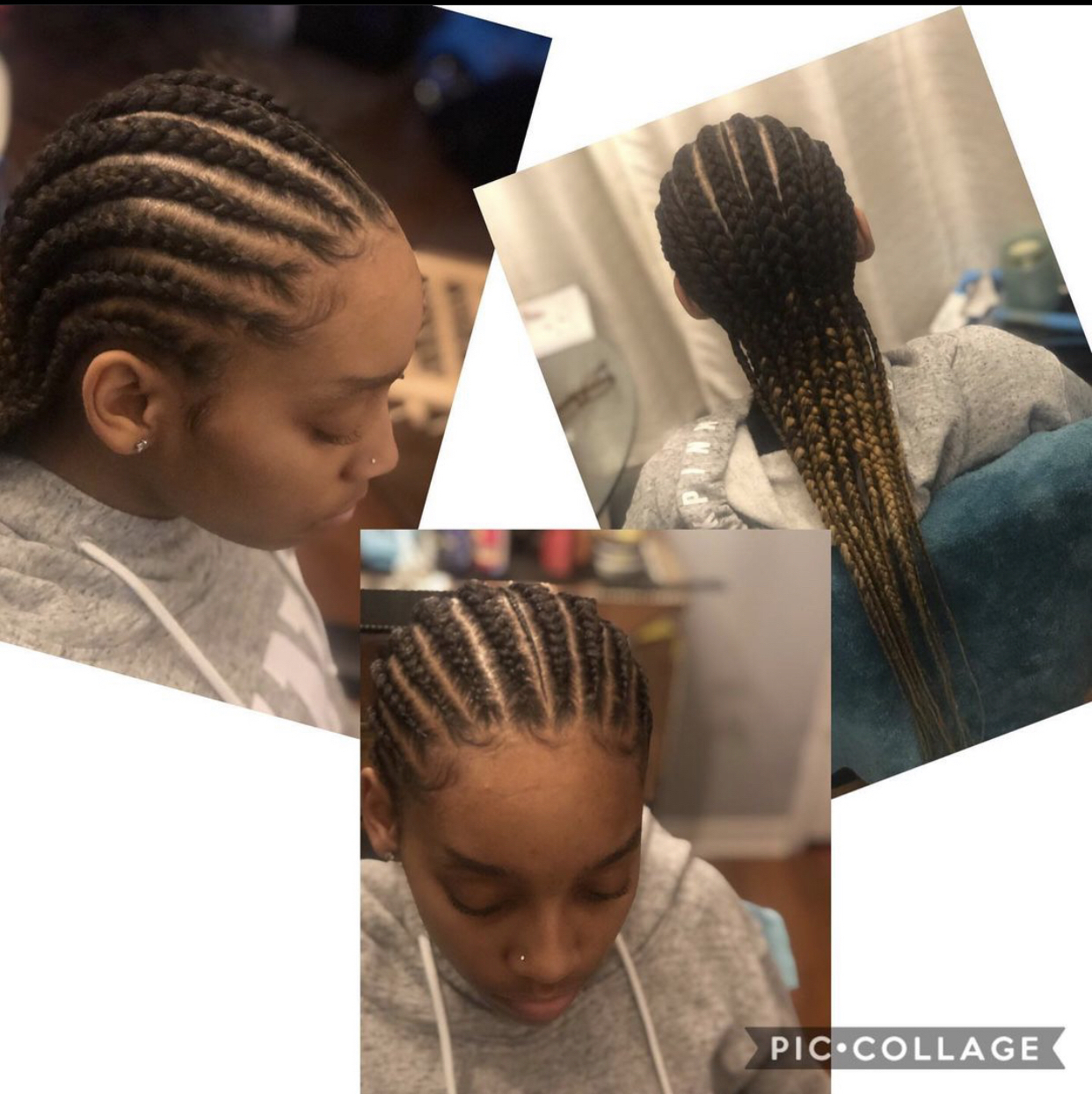 Feed Ins Small 10-15 Braids