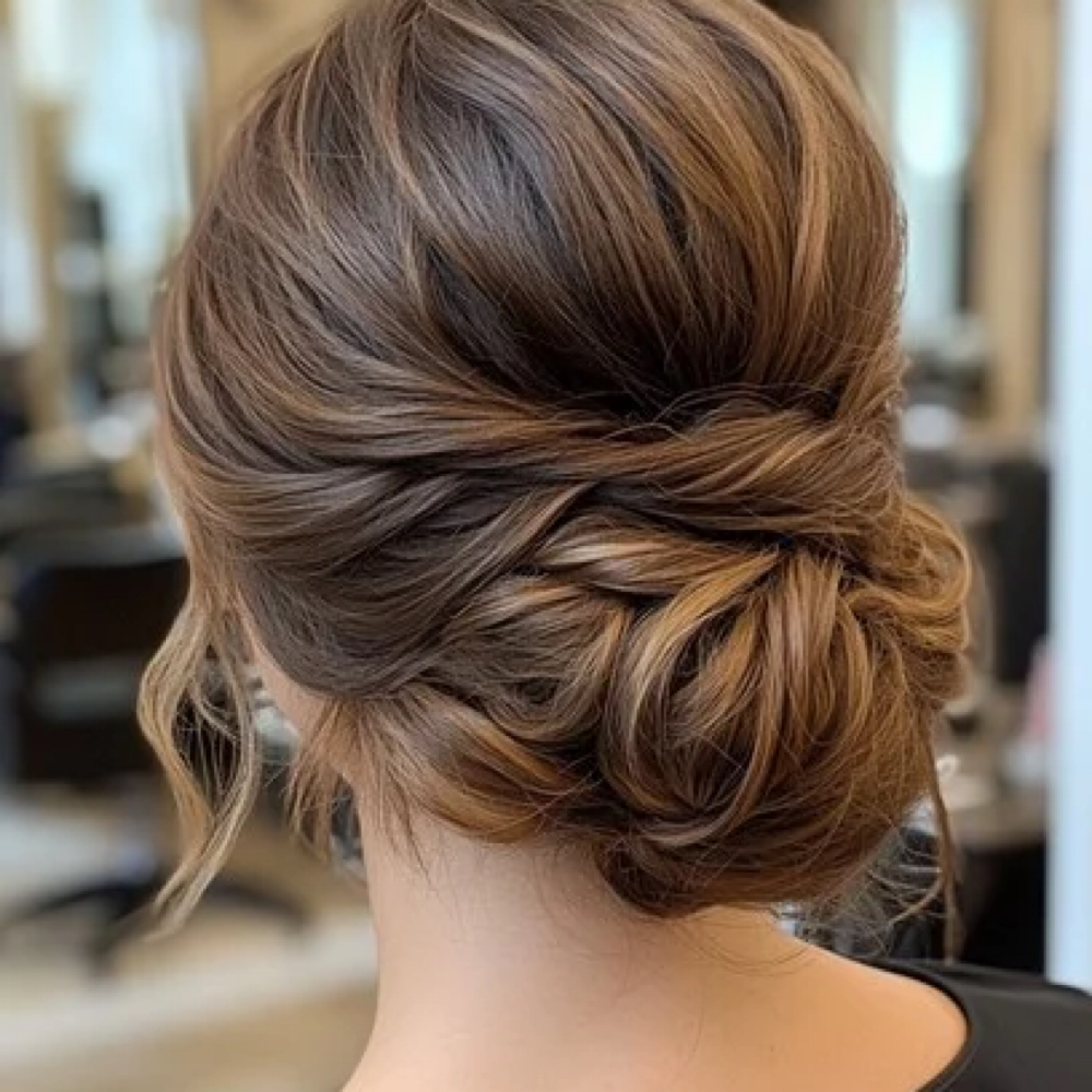 Updo at Wildflower Salon in Leesville, LA