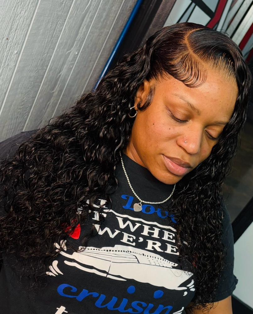 Frontal Wig Install at Alyncia Spann in Blytheville, AR