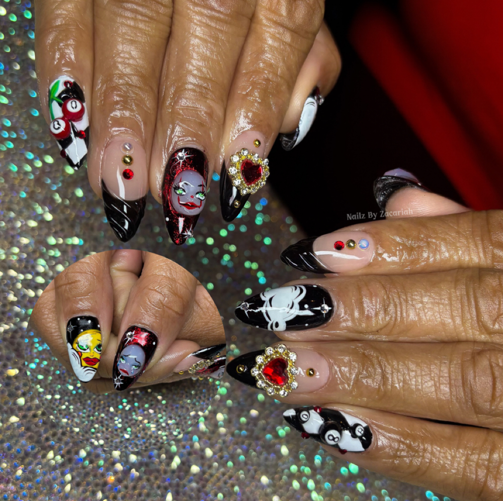 Unhinged Freestyles Gel X at Nailz By Zacariah in Burlington, IA