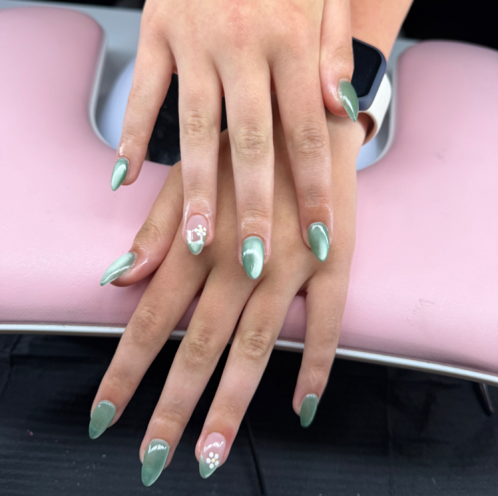Gel-X Set With Tier 1 Nail Art at Nails by Hannah LLC in Fond du Lac, WI
