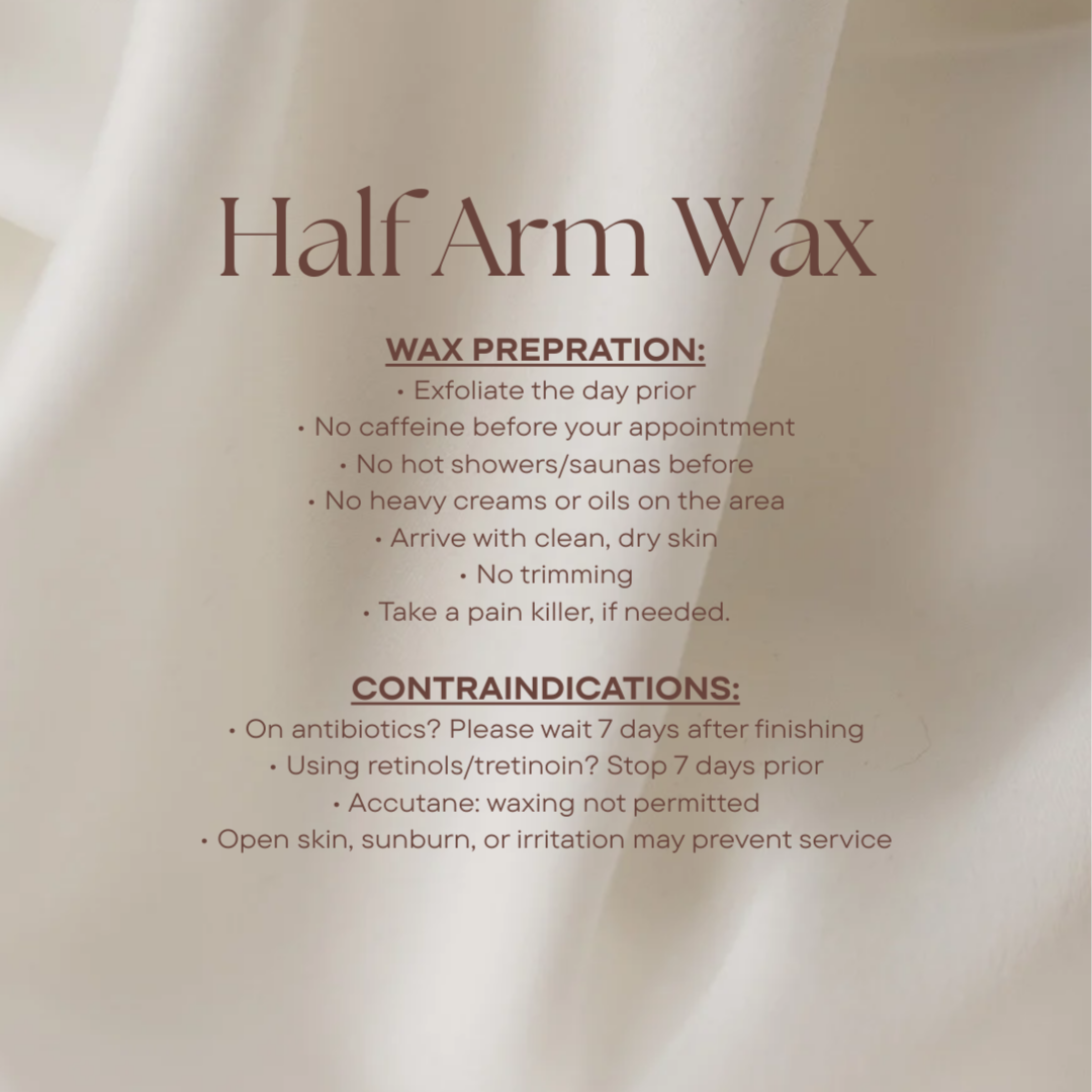 Half Arm Wax