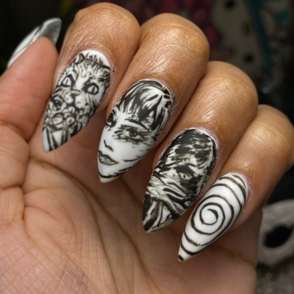Acrylic Fill + Detailed Art at emilyxartistry in Aurora, IL