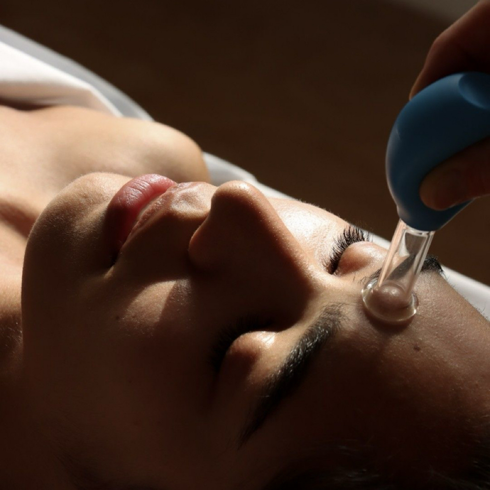 Facial Cupping at Glowing Skin Studio in Leavenworth, KS