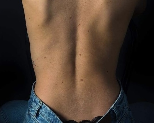 Women's lower back