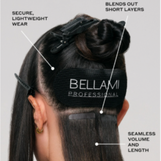 New Install – Tape-In, 1 Row at Le Petit Salon in Arlington, VA