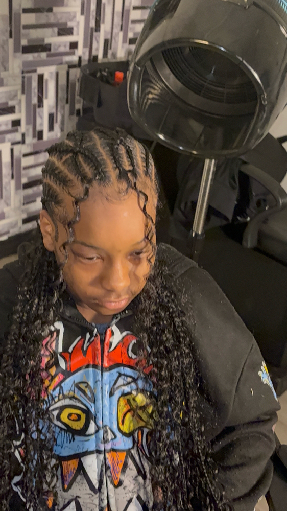 Crisscross Braids at Crowned Conversations in Mt Holly, NJ