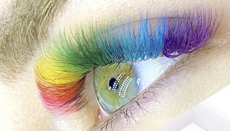 Rainbow Cluster Lashes