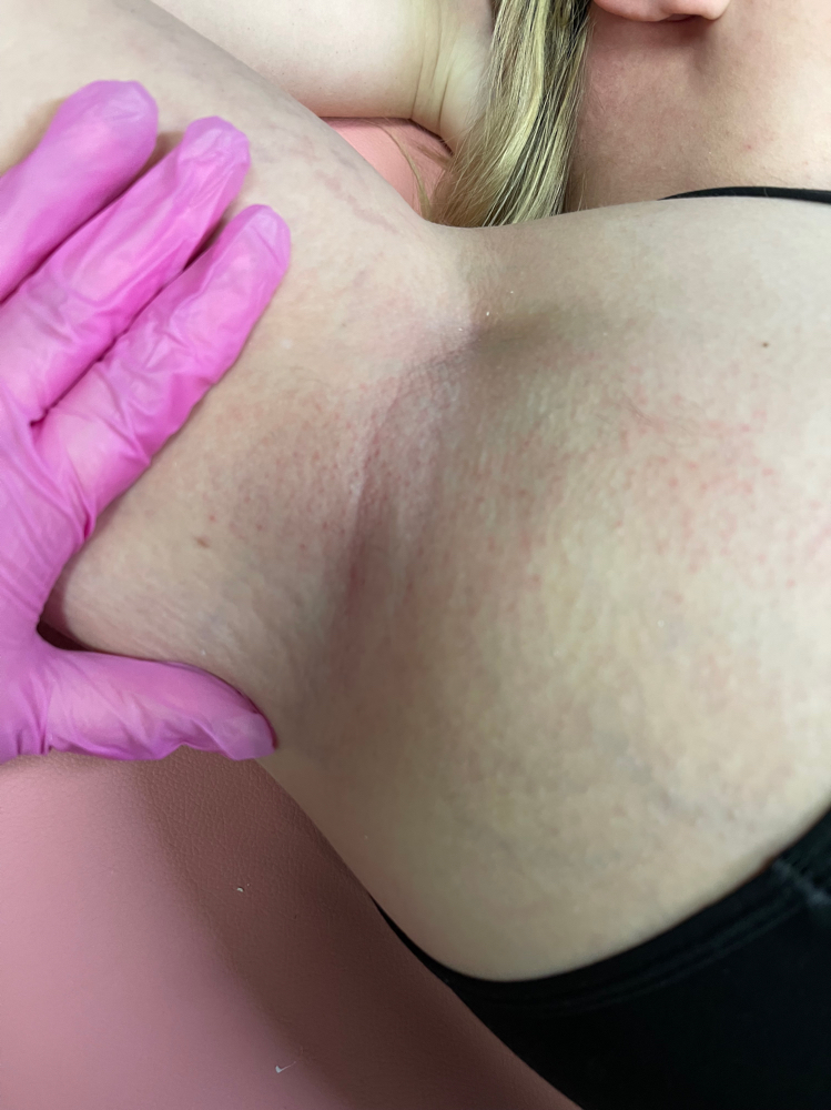 under arm wax