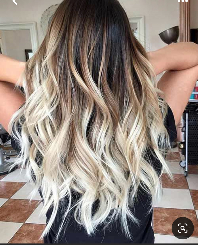 Ombre Hair Coloring