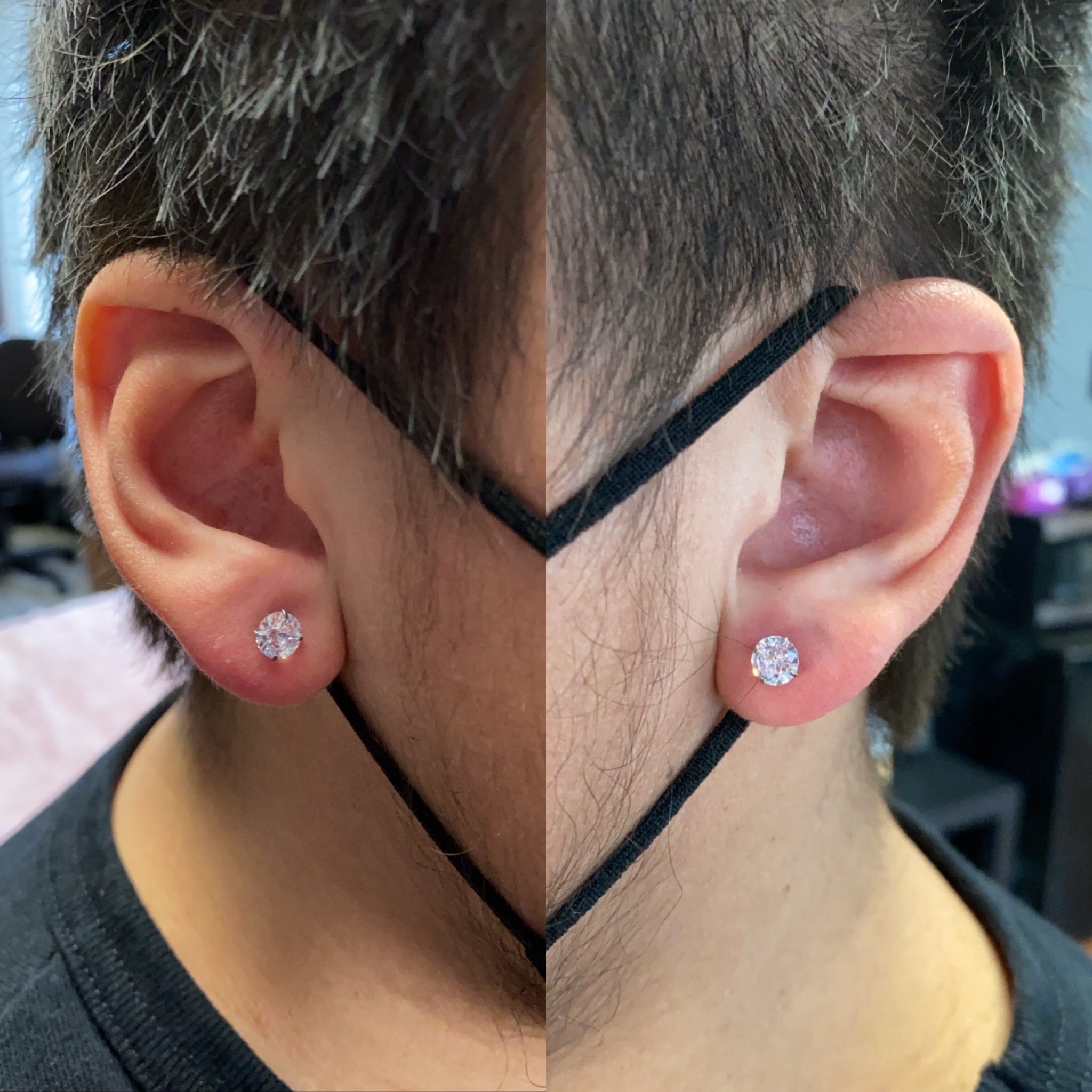 Adult Ear Lobes (pair)