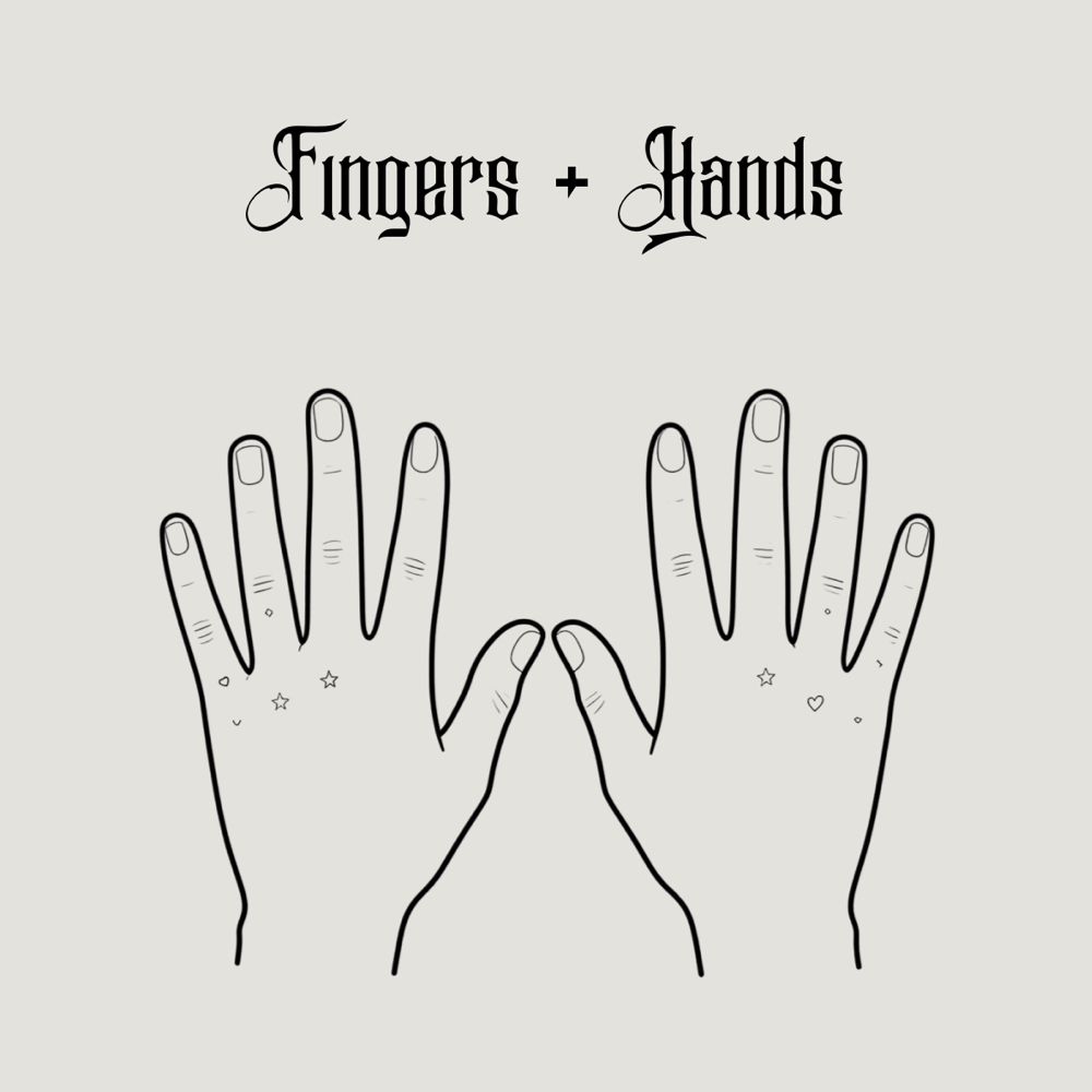 Fingers + Hands at All Bodies in Santa Ana, CA