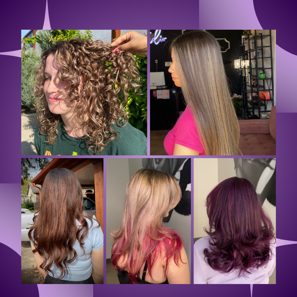 Balayage Vivid Or Natural at Lenes Dollhouse in North Richland Hills, TX
