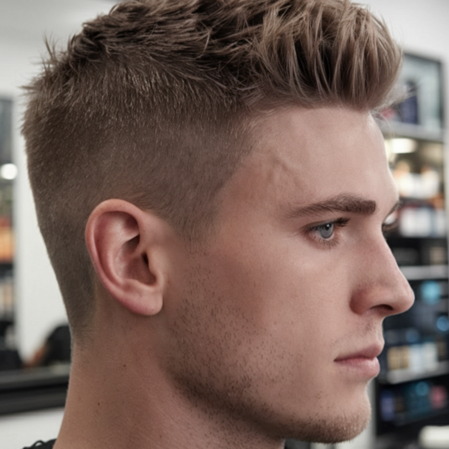 Men Haircut at JL'art Organic Salon in Katy, TX