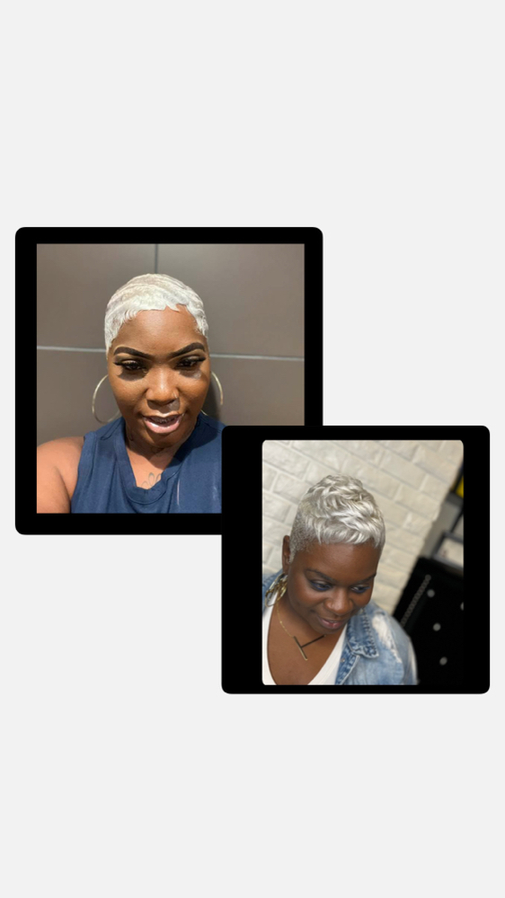Shampoo Platinum/Blonde Pixie Style