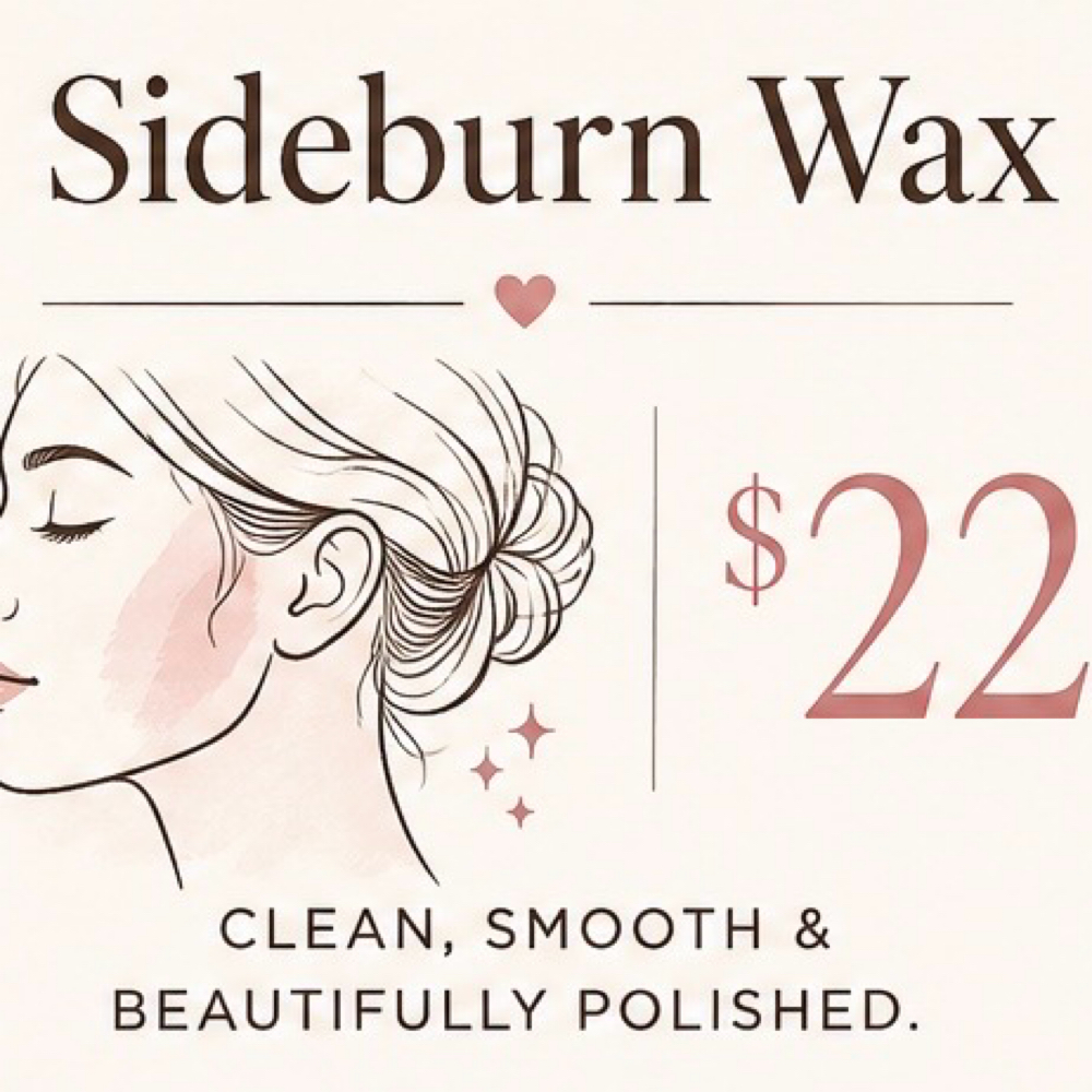 Sideburn Wax at NailzByVee in Sherman Oaks, CA