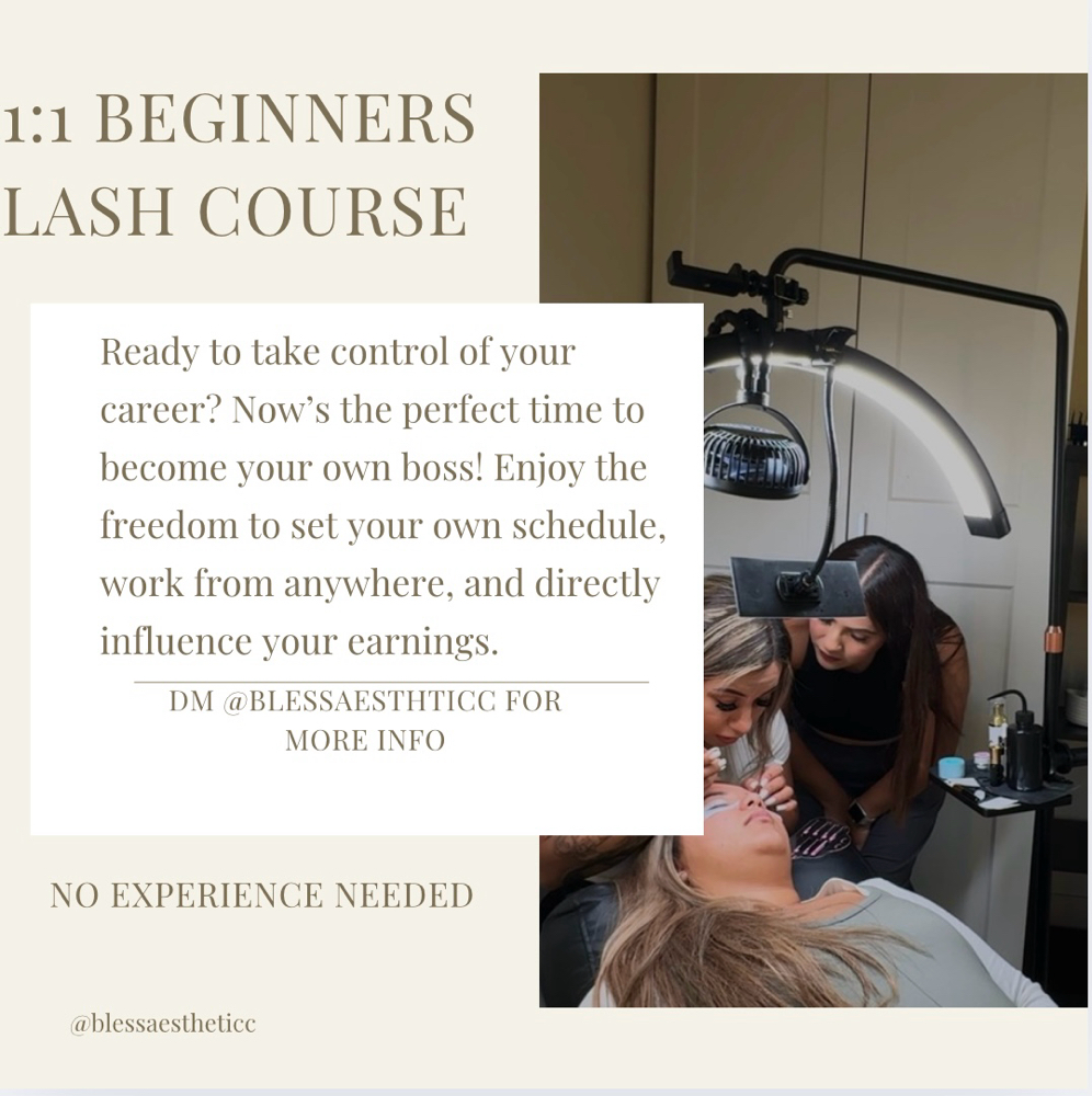 Beginner Lash Course (2 Day) at blessed beauteé in Anaheim, CA