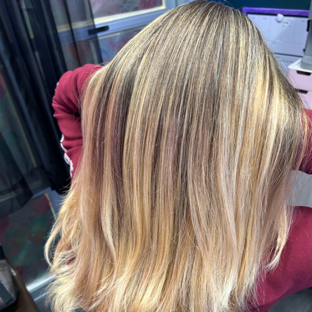 Full Balayage at Saltwater Moon Salon in Bellingham, WA