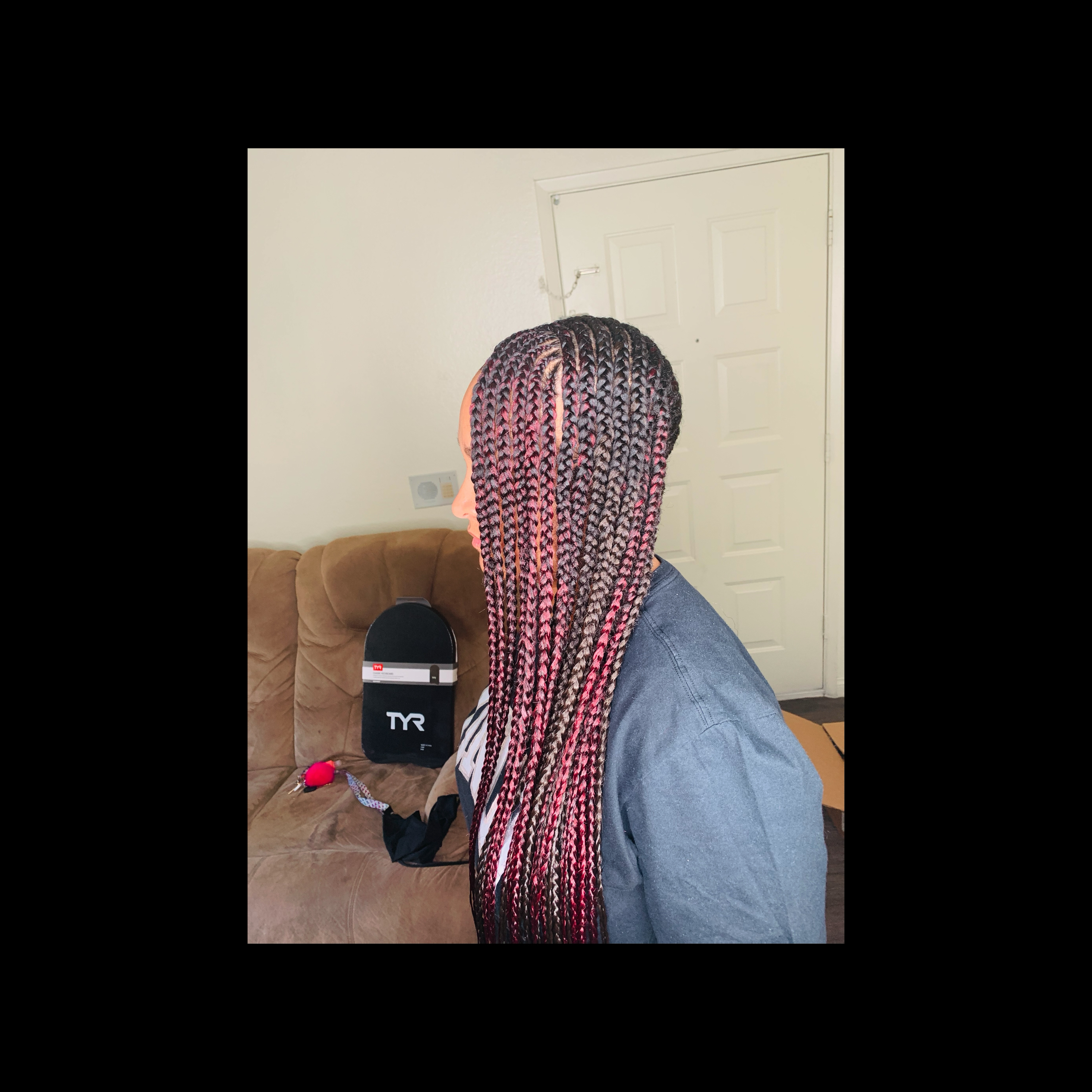 Side Lemonade Braids