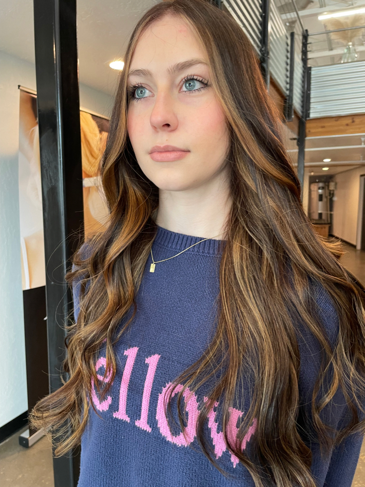 Face Framing Highlights