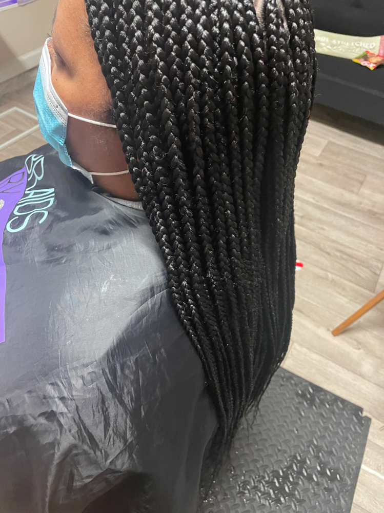 Smedium Box Braids