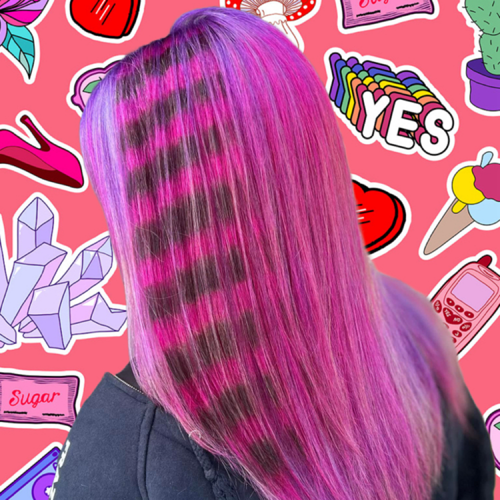 Full Vivid at Hair by Kristen Barefoot in Lake City, SC