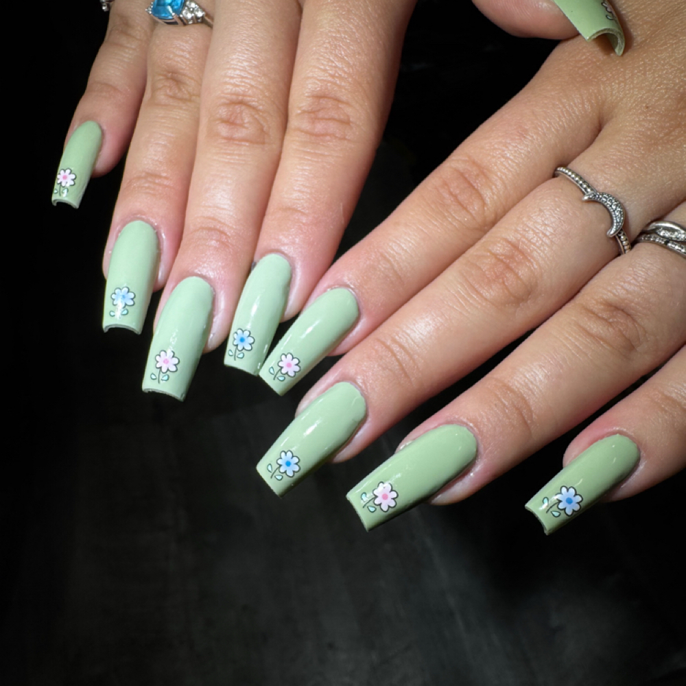 Gel X Nail Extentions at The Platinum Iris in College Park, MD