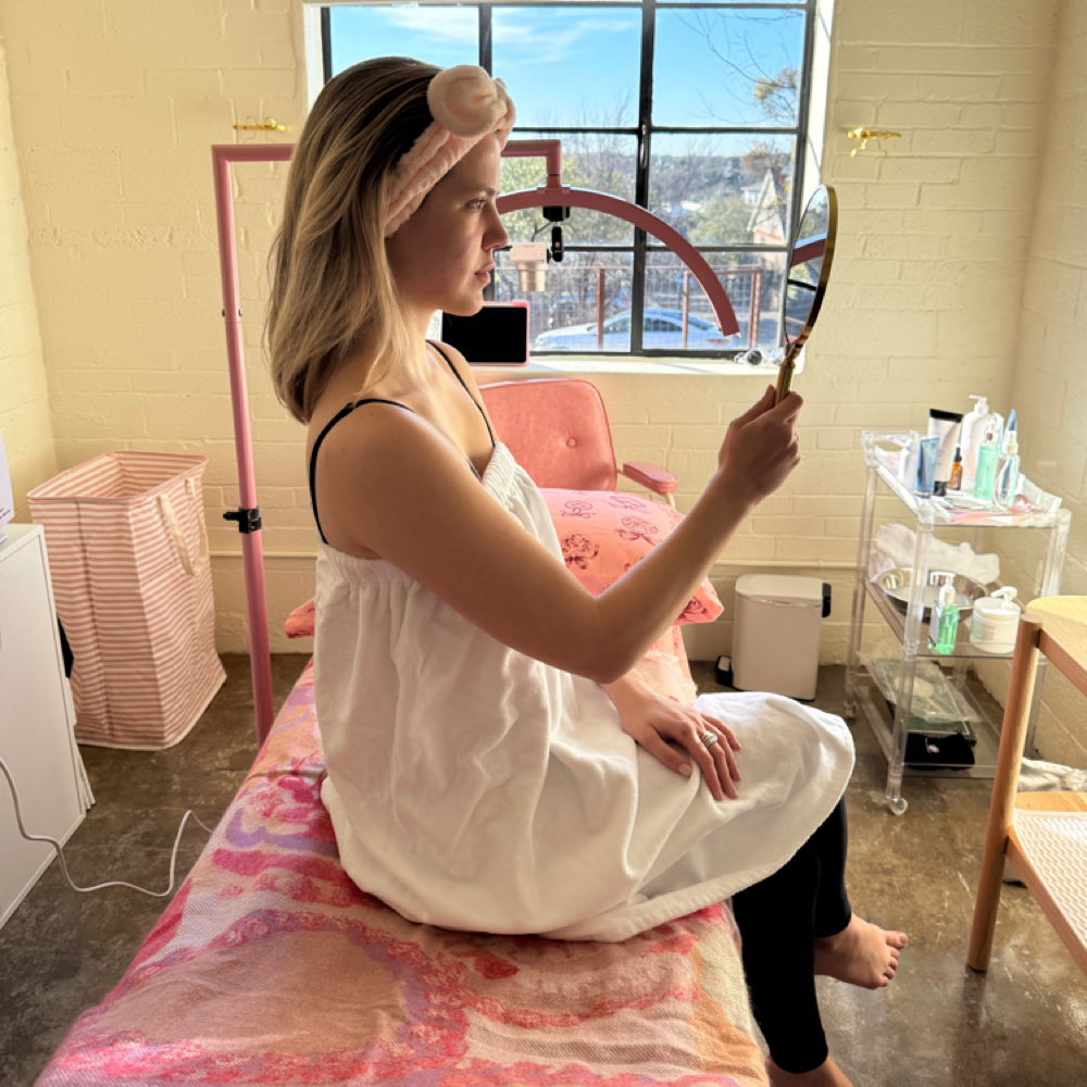 Peel Babe Transformation Series at The Barrier Babe Skin Studio in Dallas, TX
