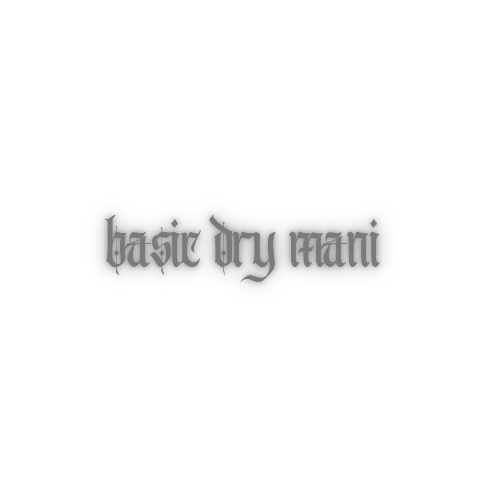 Basic Dry Manicure at Skin and Claw Studio in Saint Charles, MO