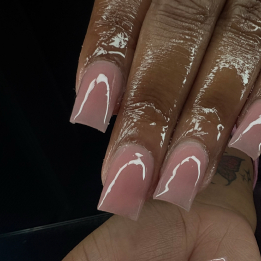 🤍 The Classic Set at Pretty & Pampered Nails in Nashville, TN