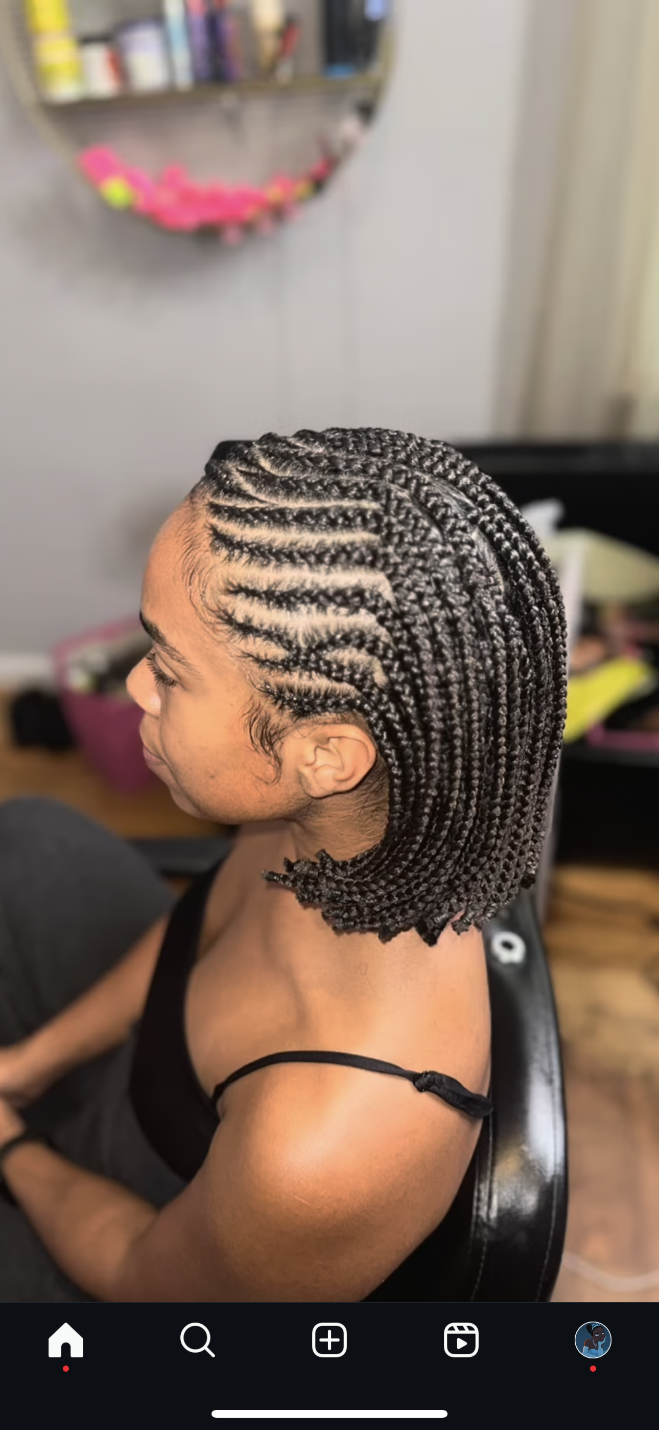 Corn Rows W/ FULANI Straight back