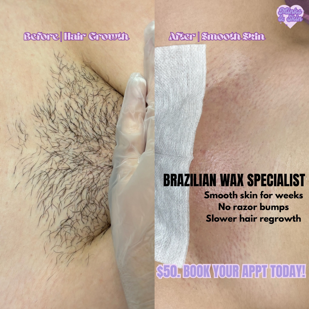 Brazillian Wax at Minks And Skin in Fresno, CA