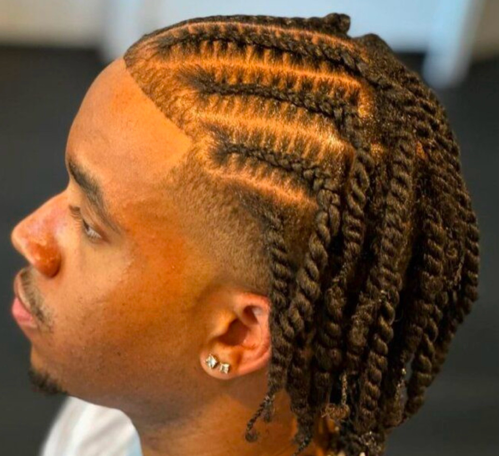 MEN BRAIDS & TWISTS MIX