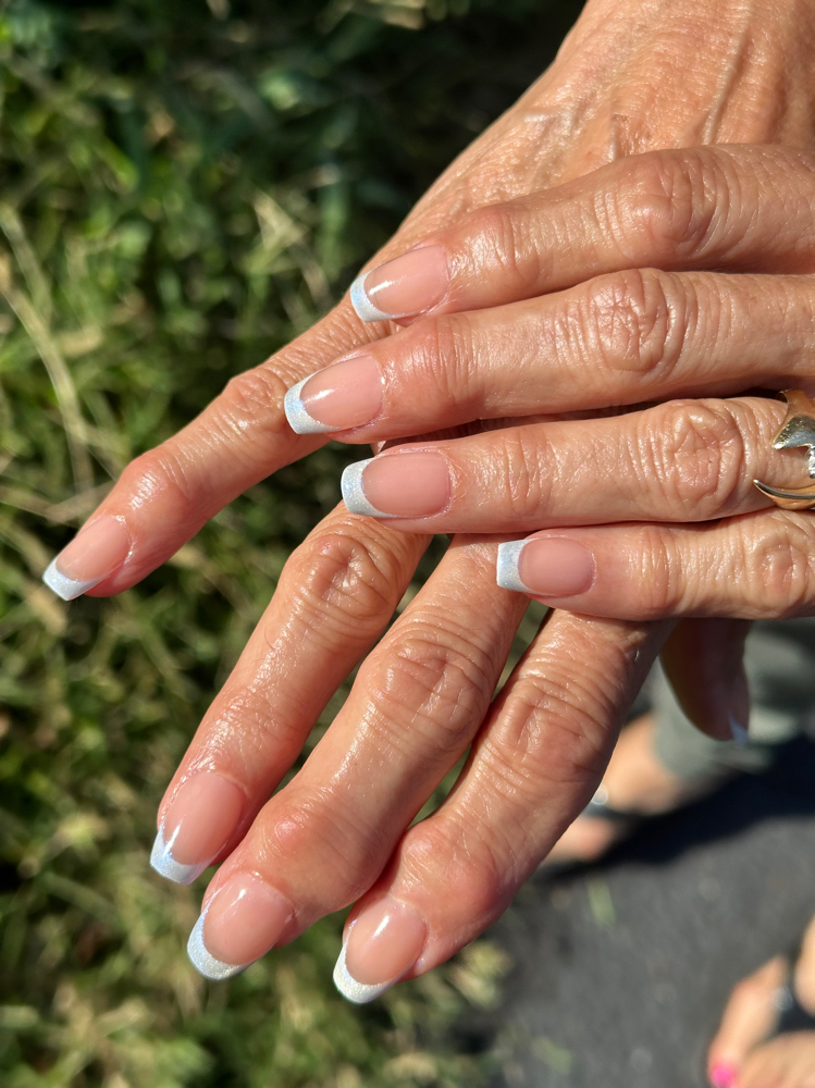 French Manicure at Miss Liz Art in Denton, TX